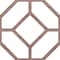 Ekena Millwork 33W x 33H x 14T Small Cameron Decorative Fretwork Wood Ceiling Panels, Walnut CELW33X33X0250CAMWA - alternate 8
